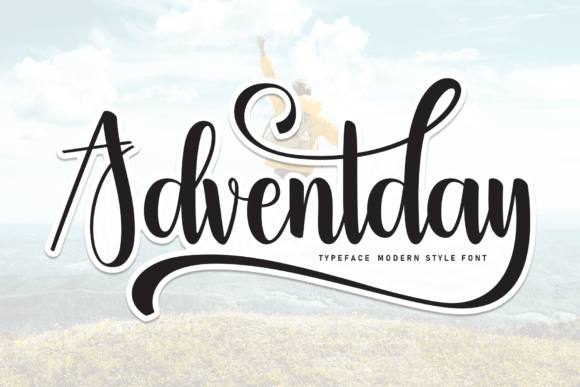 Adventday: A Handwritten Font That Brings Whimsy and Warmth to Branding