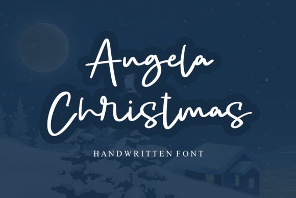 Angela Christmas: A Quirky Handwritten Font for Modern Branding