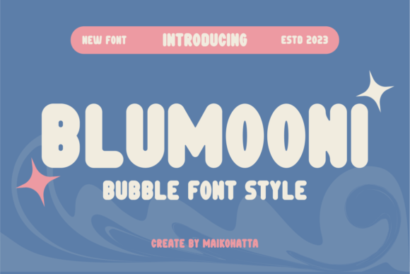 Blumooni: A Playful Script Font for Friendly Brand Identities
