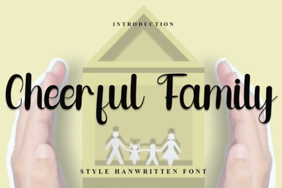 Cheerful Family: A Handwritten Font with Timeless Elegance for Brand Designers