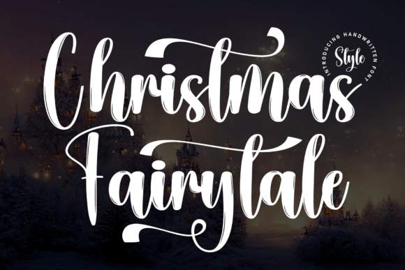 Christmas Fairytale: A Festive Script Font That Elevates Small Business Branding