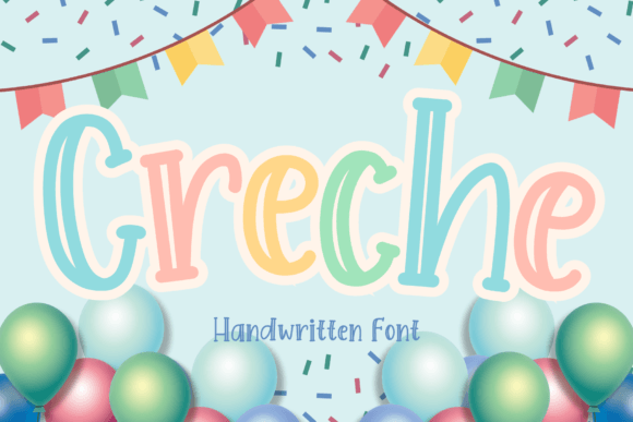 Creche: A Playful Handwritten Font That Elevates Brand Identity