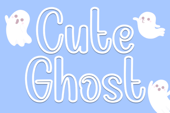 Cute Ghost: A Handwritten Font for Heartfelt Handmade Designs