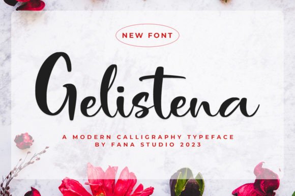 Gelistena: Elevating Editorial Design with Timeless Script Typography