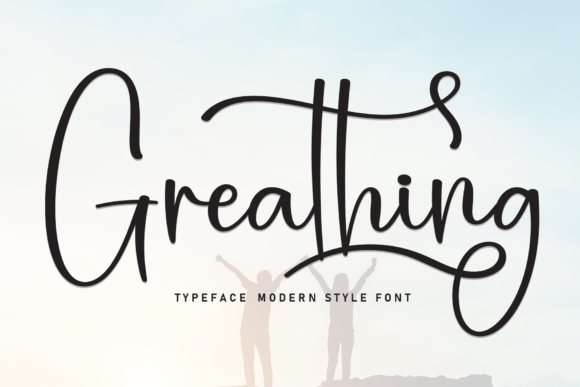 Greathing Font: A Sweet, Handwritten Touch for Professional Branding
