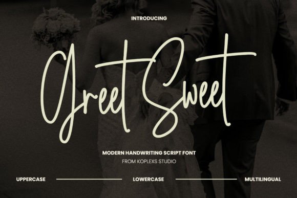 Greet Sweet: A Modern Handwriting Script Font for Crafters and Sellers