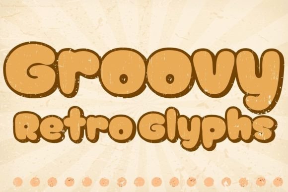 Groovy Retro Glyphs: A Playful Script Font for Digital Charm