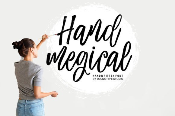 Hand Megical: A Modern Script Font That Elevates Small Business Branding