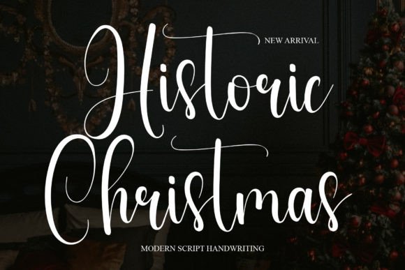 Historic Christmas: A Script Font for Elegant Web Design