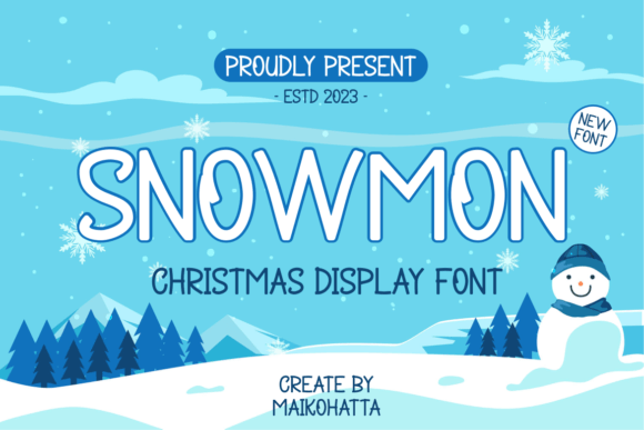 How Snowmon Font Brought Holiday Magic to a Seasonal Campaign