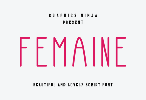 How the Femaine Script Font Elevates Small Business Branding