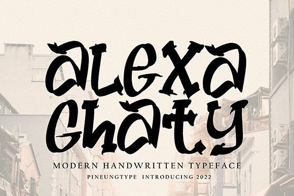 Introducing Alexa Ghaty: A Handwritten Font That Elevates Digital Branding
