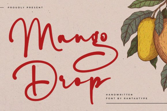 Mango Drop: A Designer’s Real-World Font Review