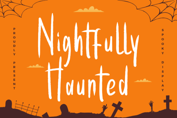 Nightfully Haunted: A Spooky Display Font That Elevates Digital Branding
