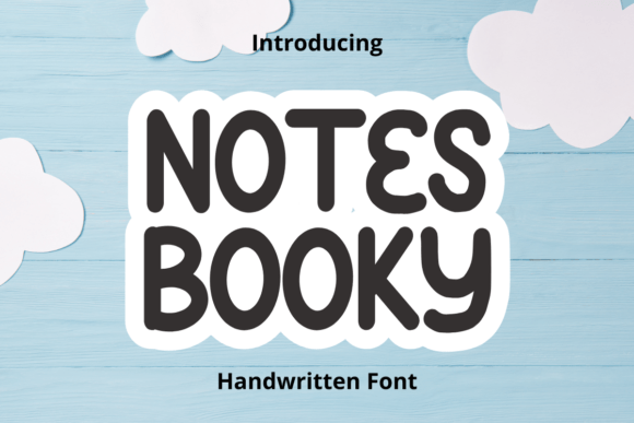 Notes Booky: A Handwritten Font That Elevates Your Campaign Typography