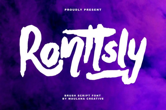 Ronttsly: A Stylish Handwritten Font That Elevates Small Business Branding