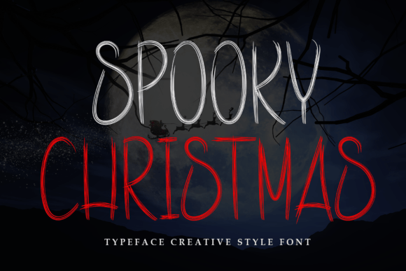 Spooky Christmas: A Designer’s Take on This Festive Display Font
