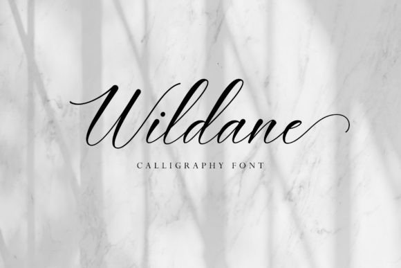 Wildane: A Handwritten Font That Brings Elegance to Every Handmade Product